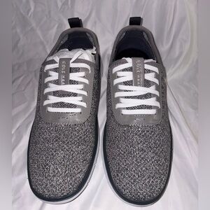 Cole Haan Men's Black and White Sneakers